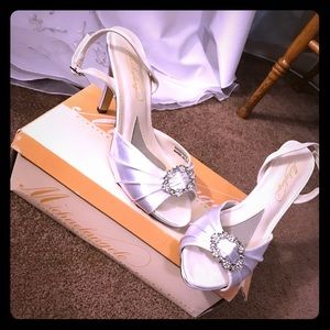 Beautiful Wedding heels from David’s Bridal